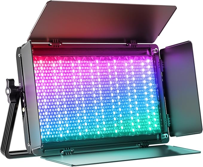 GVM 1500D RGB Video Light, 75W Photography Light by GVMGreatVideoMaker