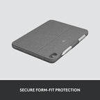 Logitech Combo Touch iPad 10th Gen Case, Detachable Keyboard, Large Precision - Image 7