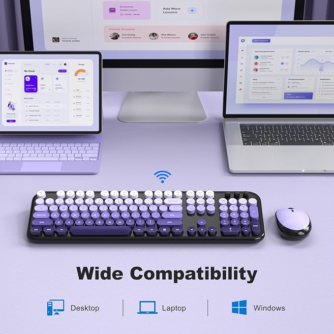 Wireless Keyboard Mouse Combo - Image 4