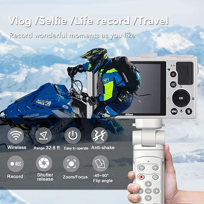 AODELAN Remote Control Wireless Shooting Grip Tripod Grip - Image 6