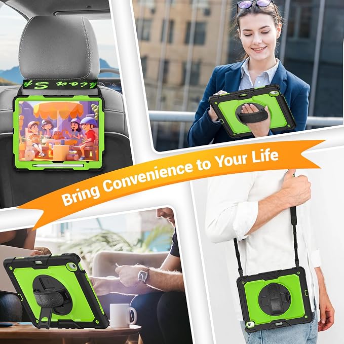 SEYMAC for iPad Air 13 Inch Case M3 2025/ M2 2024, Heavy Duty Shockproof - Image 6