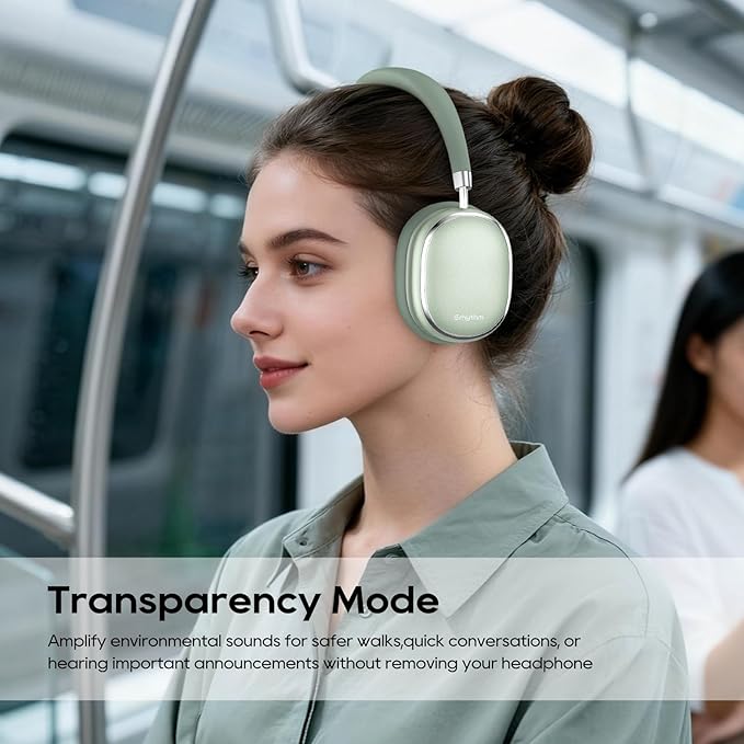 Srhythm NiceComfort 95 Hybrid Noise Cancelling Headphone Wireless, HD Sound - Image 5