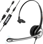 Headset wtih Mic, USB Headset by Wantek