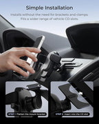 iOttie Easy One Touch Advanced CD Slot Car Phone Mount - Image 4