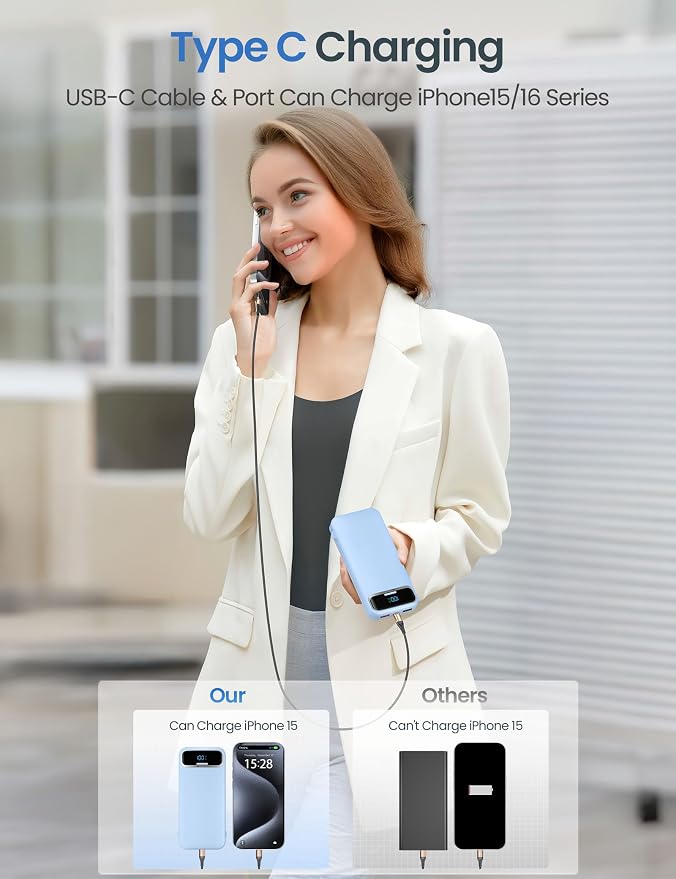 12000mAh Lightweight-Portable-Charger-Power-Bank - Image 5