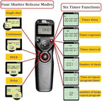 Pixel Remote Timer TW283-E3 LCD Multi-Function Shutter Remote Release Timer - Image 2