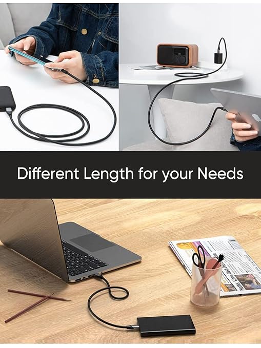 CableCreation USB C to USB A Cable 1FT 2Pack, USB-C to USB 3.1 USB 3.2 Gen2 - Image 5