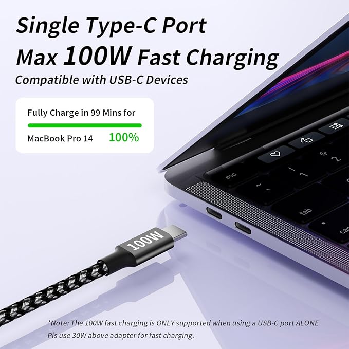 100W USB C Multi Charging Cable - Image 2