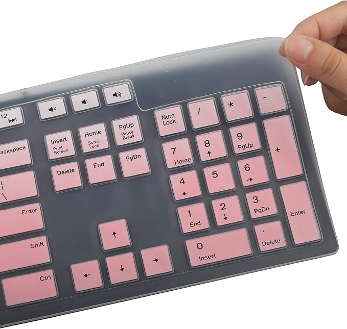 Keyboard Cover Skin for Dell KM636 KB216 KB216t KB216d KB216p Wired & Wireless - Image 5