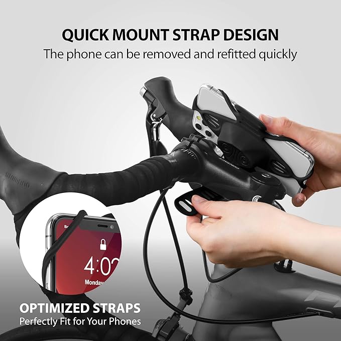 BONE】 Bike Tie Pro 4 Bike Phone Mount Bicycle Phone Holder - Image 6