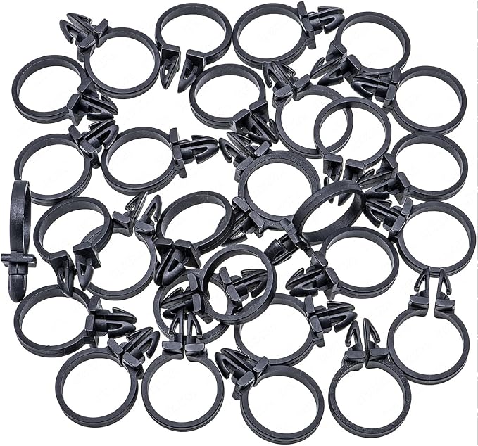 Rexka 30 pcs Wire Routing Clips 3/4" - Image 2