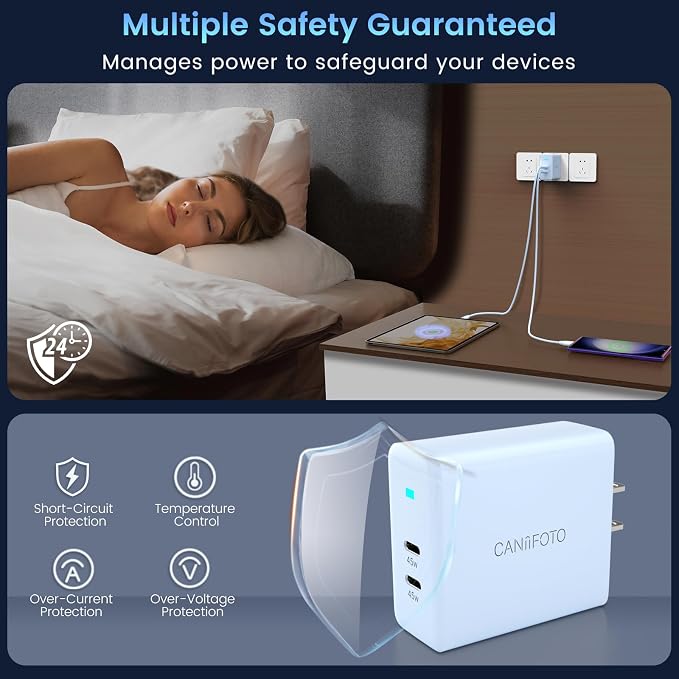 2Port 45W Super Fast Charger Type C - Image 6