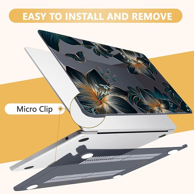 Compatible with MacBook Air 13.6 inch Case, M4 A3240/M3 A3113/M2 A2681 - Image 3