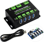 Waveshare 4-Ch USB 3.2 Gen1 HUB, Compatible by Waveshare