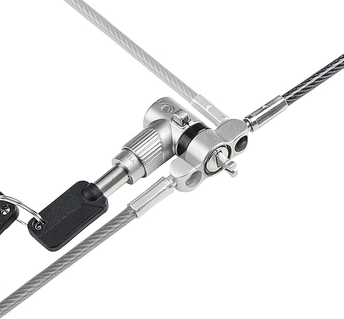 StarTech.com 3-in-1 Universal Laptop Lock 6.6ft, Master Keyed Security Cable - Image 6
