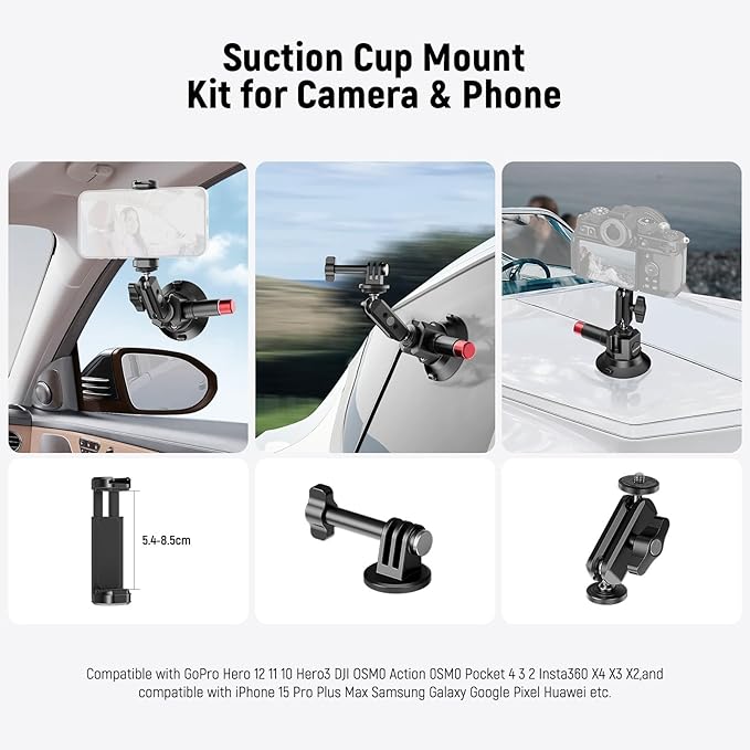 NEEWER 3" Suction Cup Mount - Image 2