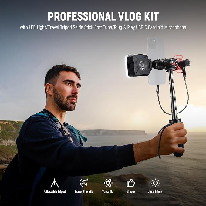 NEEWER Phone Vlogging Kit, Content Creator Essentials Kit - Image 2