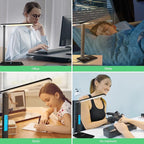 Desk Lamp with Wireless Charger，USB Charging Port, Dimmable Office Desk Light - Image 7
