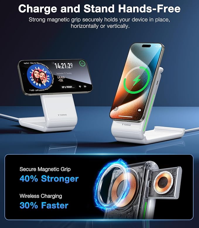 TORRAS 3 in 1 Charging Station - Image 6