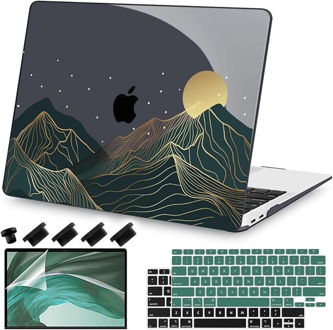 Teryeefi for MacBook Air M1 13 inch Case 2018 2019 2020 by Teryeefi