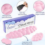 Cloud Wrist Rest Keyboard, Cloud Keyboard Wrist Pad Set - Image 5