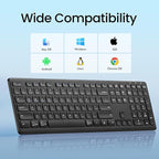 K9300 Wireless Bluetooth Keyboard, Support Multi Device Switching, Full Size - Image 4