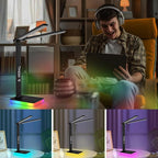 LED Desk Lamp with Charger, USB Charging Port, Dual Swing Arm Desk Light with 5 - Image 6