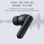 CMF Buds Pro 2 Hybrid 50db Noise Cancelling Earbuds, Hi-Res Audio - Image 5