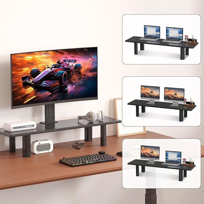 suptek Dual Monitor Stand Riser, 32.28Inch Large Monitor Stands - Image 6