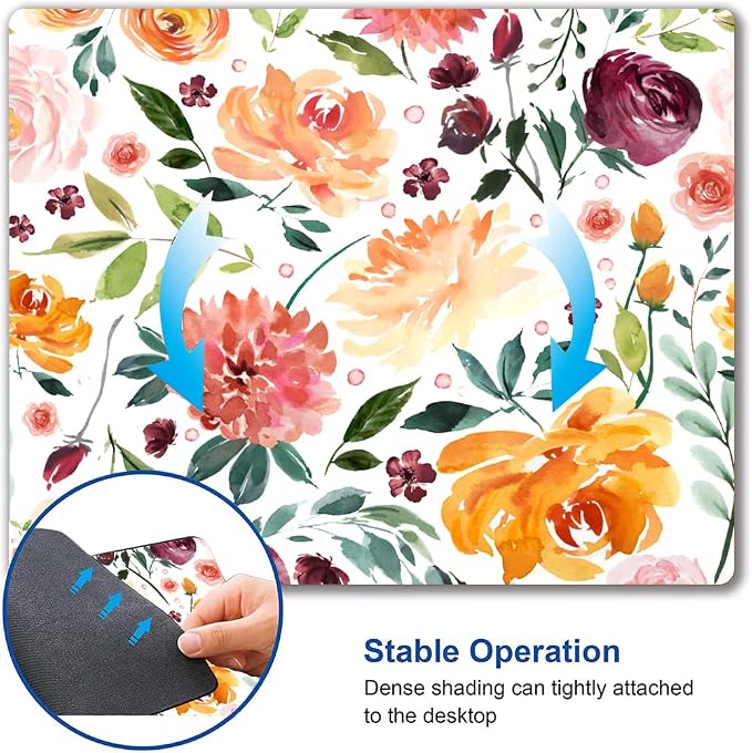 Mouse Pad, Premium-Textured Mouse Mat, Non-Slip Rubber Base Mousepad - Image 6