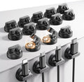 18-Pack Magnetic Cable Clips Cord Holder, LISEN Office Desk Organizers and by Lisen
