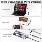 USB to USB C Adapter, Fast 5Gbps USB 3.0 OTG Adapter, USB A Female to Type C - Image 4