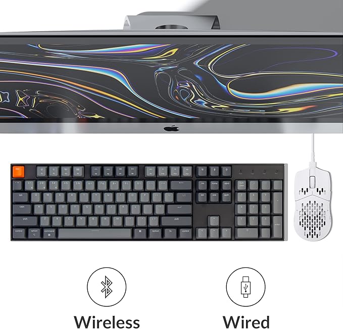 Keychron K10 Full Size Layout White LED Backlit Hot-Swappable Mechanical - Image 4