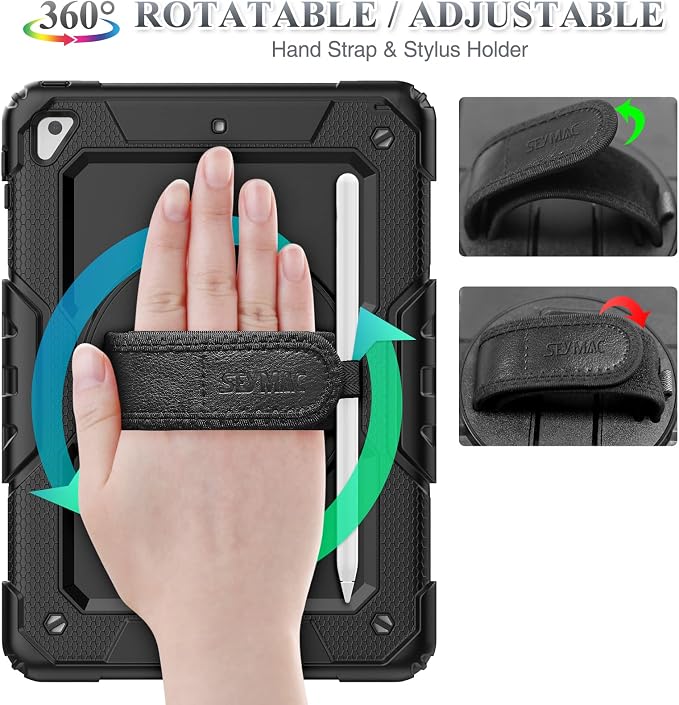 SEYMAC stock Case for iPad 6th / 5th Generation Case/Air 2 / Pro 9.7 inch - Image 2