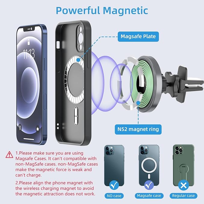 OHLPRO Compatible with MagSafe Car Mount - Image 7