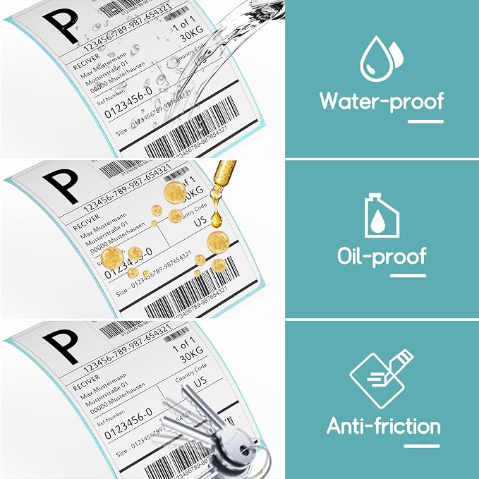 FungLam 4'6' Thermal Shipping Labels - Image 5