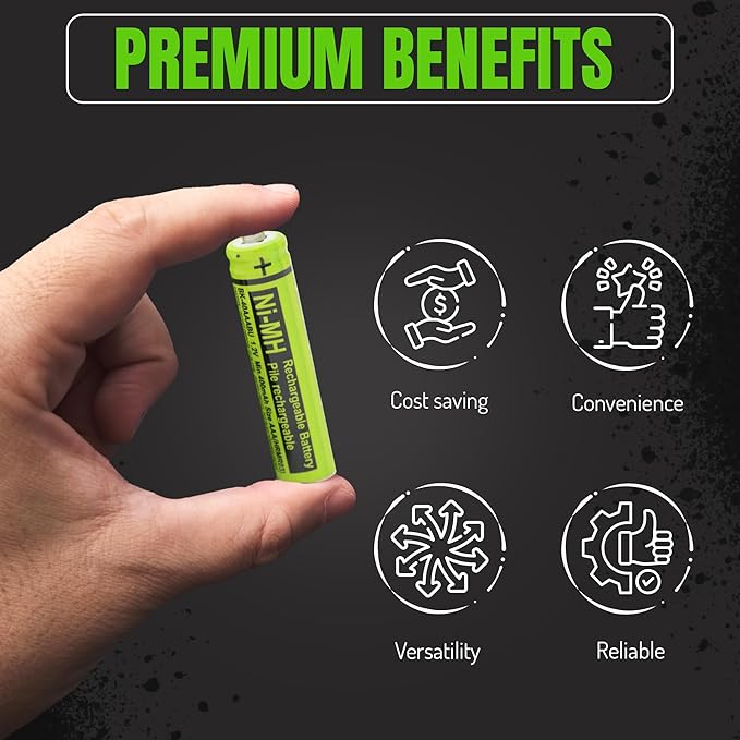 RocketBus 8-Pack BK-40AAABU Replacement Battery - Image 6