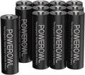 POWEROWL Rechargeable AA Batteries, 2800mAh High Capacity Double A Batteries by POWEROWL