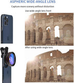 4K HD 0.45X Wide Angle Lens + 15X Macro Lens - Image 9