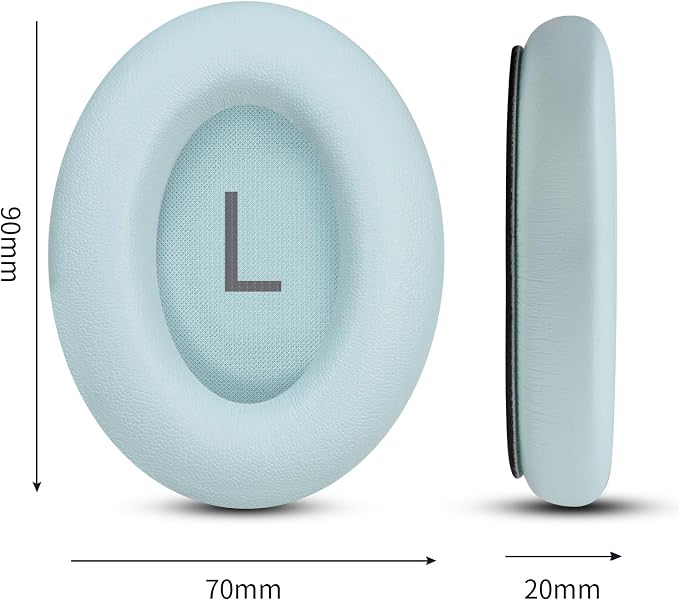 Headphones Replacement Ear Pads, Protein Leather earpad Cushions - Image 4