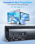 Soundbar with Subwoofer for TV, Home Theater Bluetooth 5.3 Speaker System with - Image 8