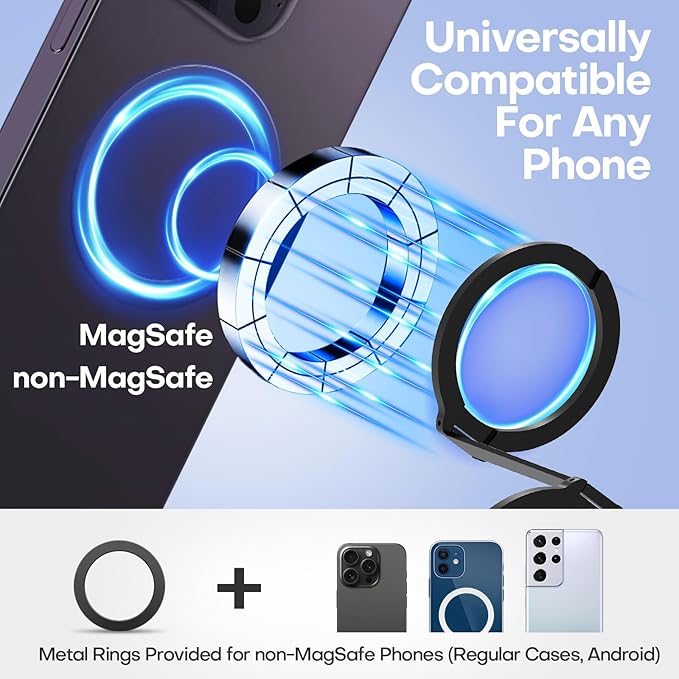 MCCHJoy Mini 2-Pack Universal in Flight Airplane Phone Holder, 360°Rotation - Image 4