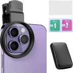 Clip - on Phone Polarizer Lens, Anti - Glare Polarizing Filter - Image 2