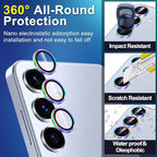for Samsung Galaxy S25 Plus Camera Lens Protector, Individual Metal Ring - Image 3