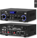 Amp10 Amplifier Home Audio, 400W Power Amplifier 2 Channel Stereo Receiver by Beffkkip