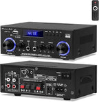 Amp10 Amplifier Home Audio, 400W Power Amplifier 2 Channel Stereo Receiver by Beffkkip