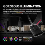 GAMDIAS AEOLUS P2-1203 120mm ARGB PWM Fan, Include Reverse Fan Blade x3 & - Image 10