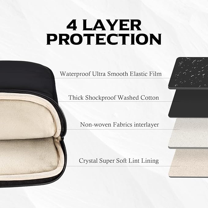 14 Inch TSA Laptop Bag Protective Sleeve Waterproof - Image 2