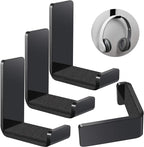 Weewooday 4 Pieces Headphone Hanger Holder Desk Adhesive Headphone Hook Wall by Weewooday