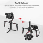 SMALLRIG Dual Handle Handgrip for DJI RS 4 /RS 4 Pro/RS 3 / RS 3 Pro/RS 2 / RSC - Image 4